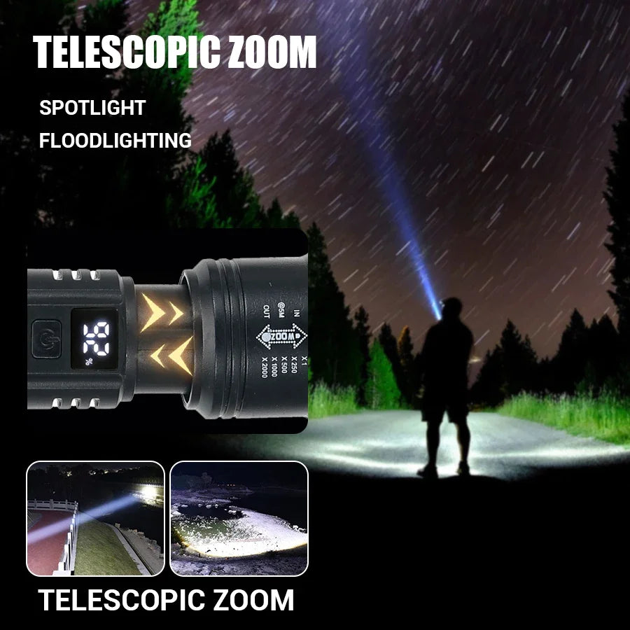 Rugged PowerBeam Flashlight