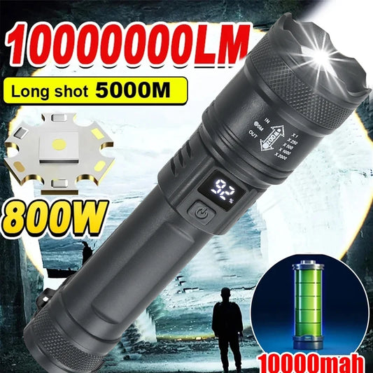 Rugged PowerBeam Flashlight