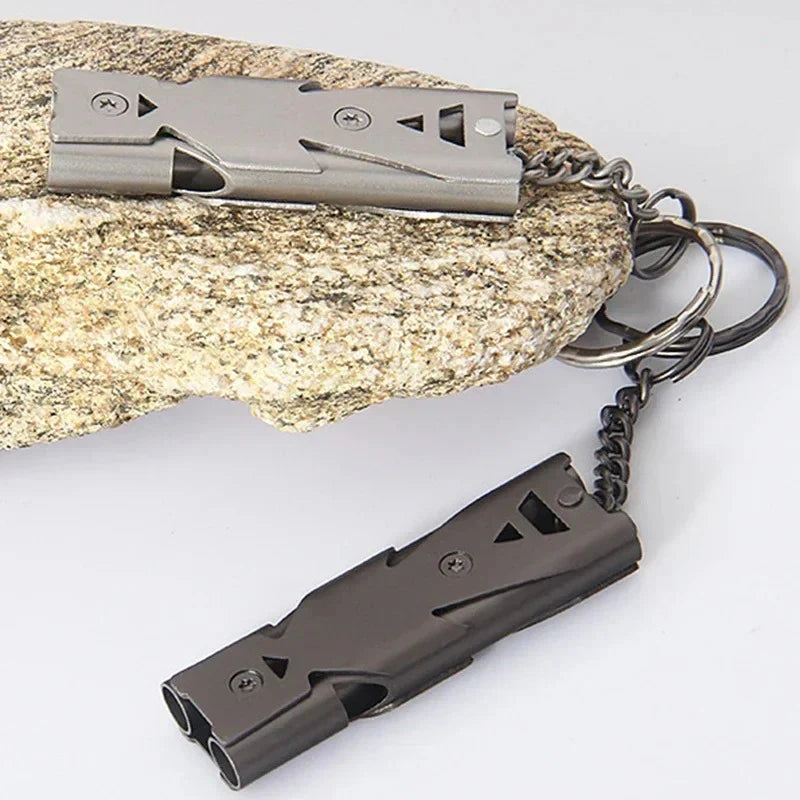 Dual Tube Safety Whistle